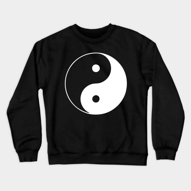 Yin Yang Crewneck Sweatshirt by Designzz